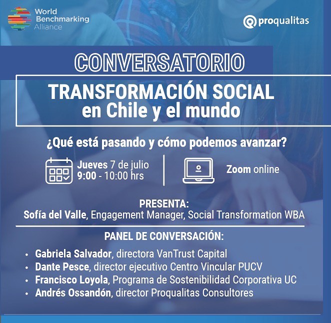 Charlas: Coordinador del Programa, Francisco Loyola, participa de conversatorio sobre transformación social en Chile y el Mundo