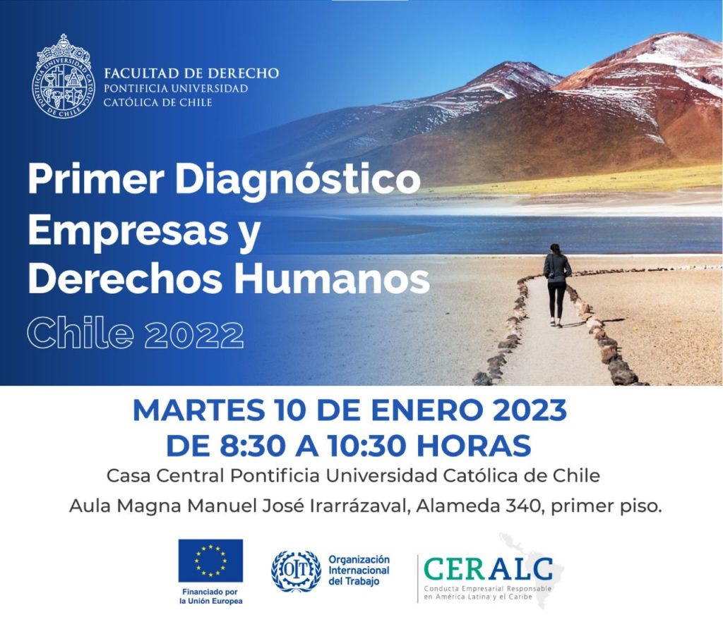Inscripciones abiertas: Lanzamiento Primer Diagnóstico Empresas y DDHH Chile 2022 UC-OIT