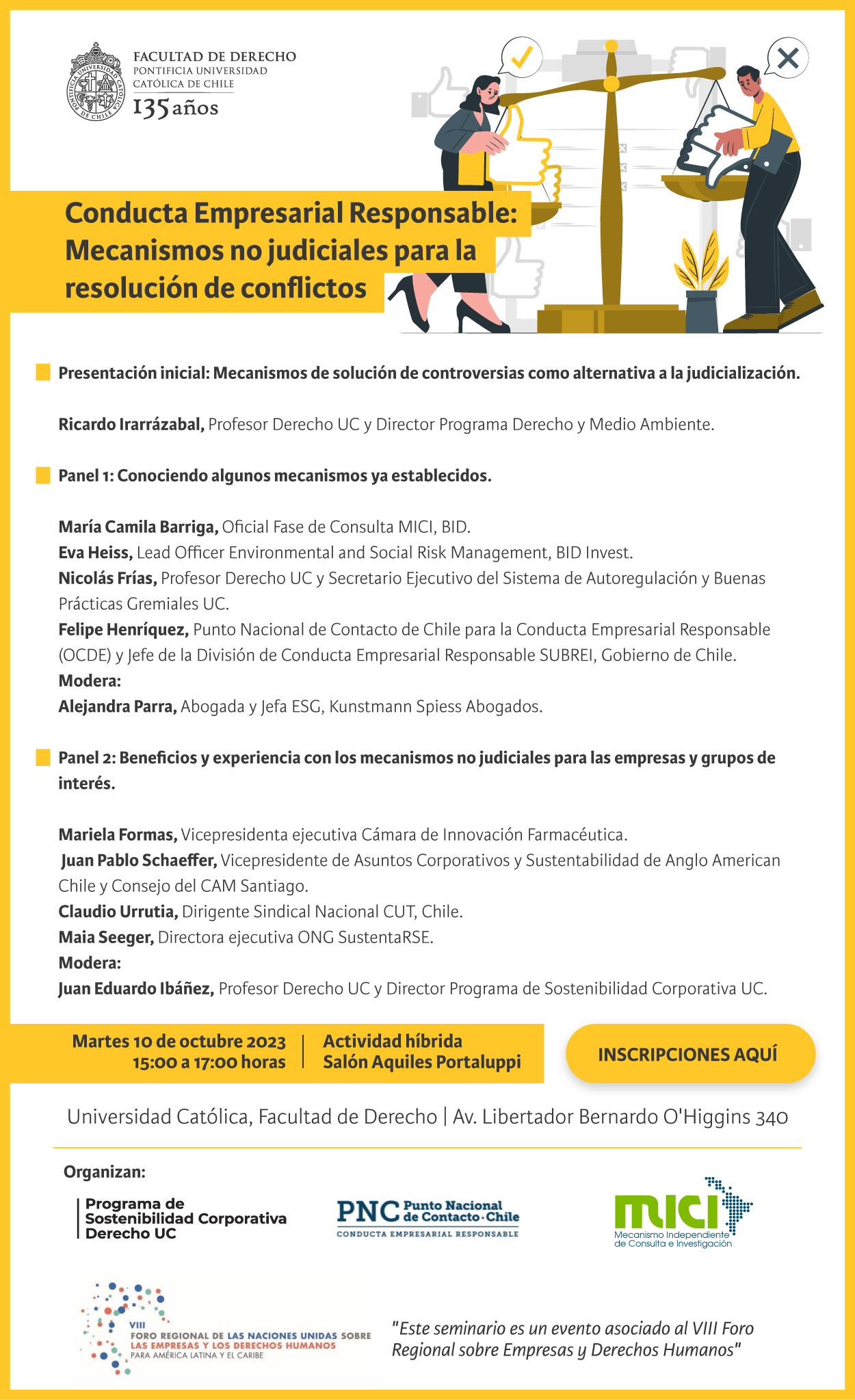 Conducta empresarial responsable Afiche